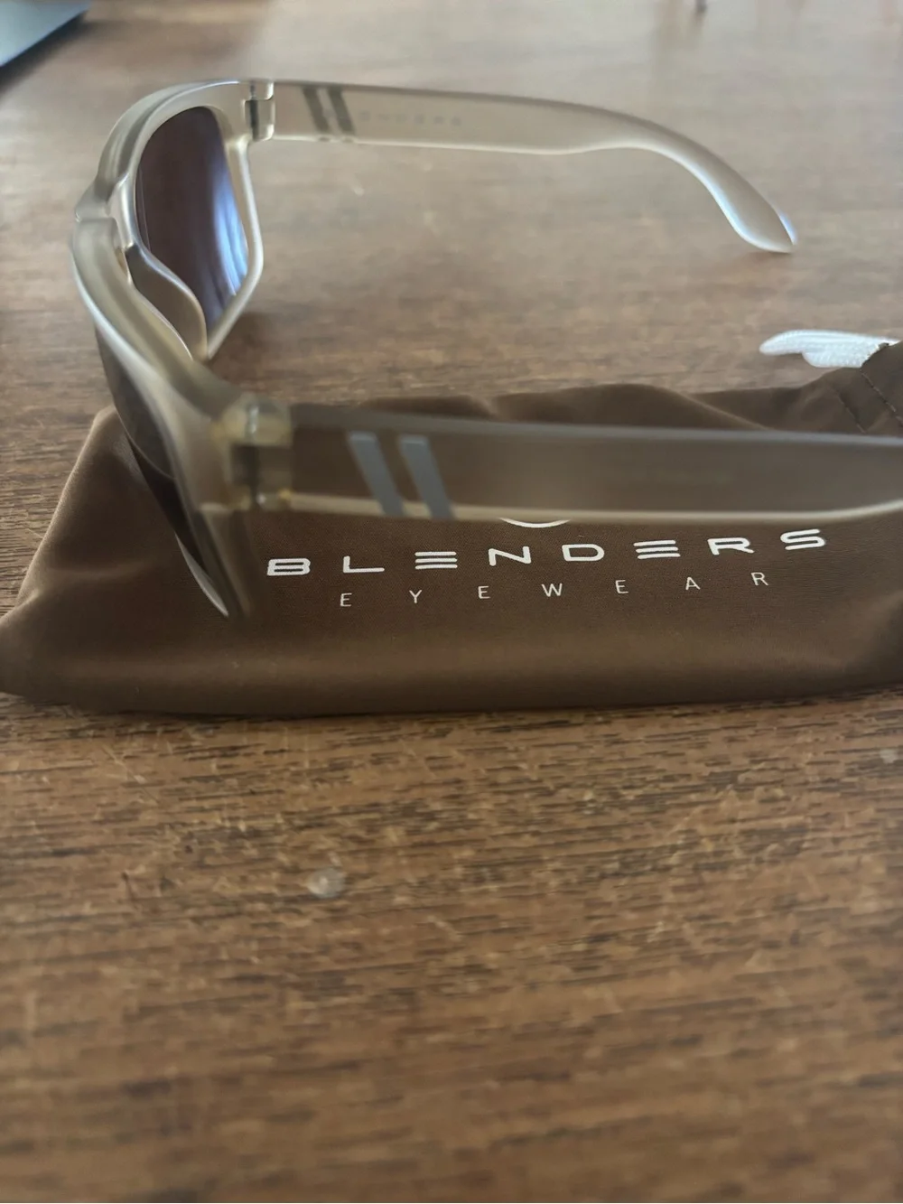 Blenders Eyewear Women's Matte Brown Sunglasses